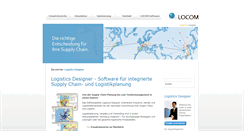 Desktop Screenshot of logistics-designer.com